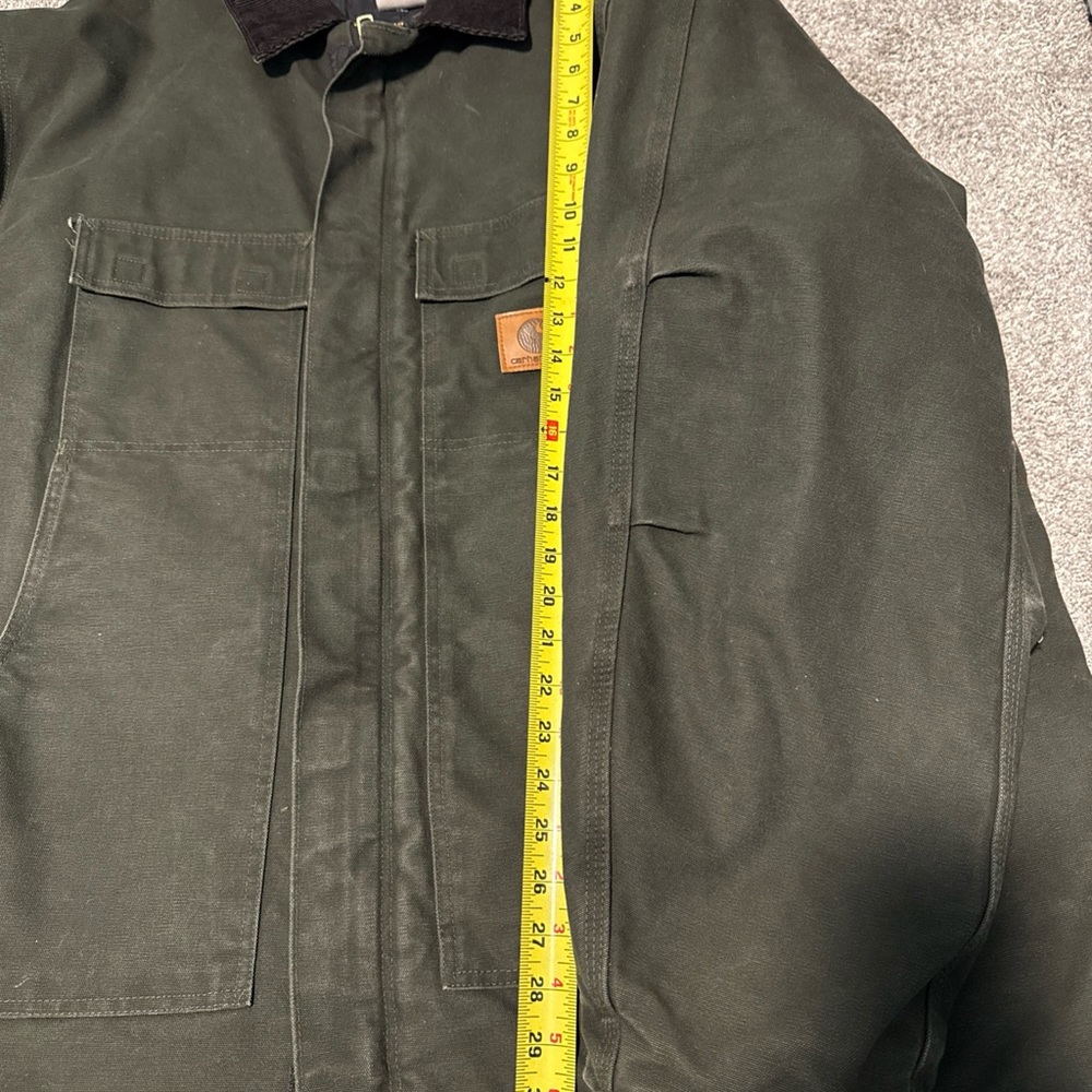 Carhartt C26 MOS Arctic Duck Quilt Lined Men's 3XL Olive Field Jacket - Picture 6 of 6
